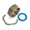 H2O-Flex® Connection Set Stainless Steel Corrugated Pipe Screw Connection for