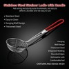 2Pcs Stainless Steel Hot Pot Strainer Spoons Boba Scoop with