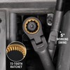 23-Piece Flexible Head Ratchet Wrench Socket & Screwdriver Bit Set