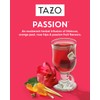 TAZO Passion Herbal Tea Bags, Hot or Iced, Caffeine Free,