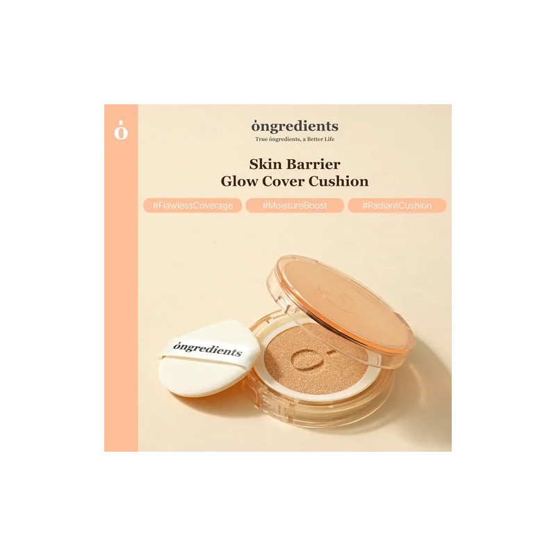 Skin Barrier - Cojín De Cobertura Brillante, Cobertura Duran