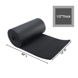 Artilife Closed Cell Sponge Foam Sheet Roll, 1/2" T x 13" W x 80" L, Perfect Cosplay Padding, DIY Project Sheet - Easy Cut Non-Adhesive Multi-Function Soundproof Foam Sheet