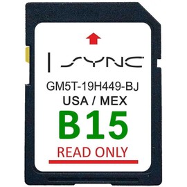 JXTVANCL 2024 Latest Version Navigation GPS sd Card Fits Ford/Lincoln Updated B15 USA Mexico Map-GM5T-19H449-BJ