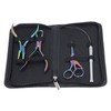 4pcs Hair Extension Tools with Pliers Wire Loop Beading Hook