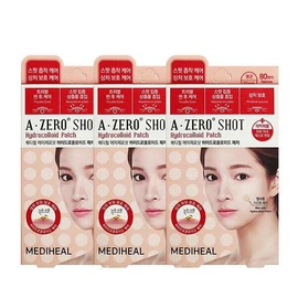 Mediheal [메디힐] 에이제로샷 트러블 드레싱 스팟 패치 80회용 X3개 Mediheal Azero Shot Troubling Dressing Spot Patch 80ea x 3 [Spot Patch 80 sheets x 3 packs]