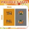 ANTPFAE Fall Hand Towels Set of 2, Fall Harvest Pumpkin