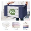 Bolsa Almacenaje Multiusos 6-pack, Cajas De Plegables Multiusos Almacenamiento Pararopa,