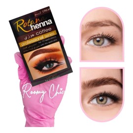 Tinta Henna Para Cejas Y Pestañas Color Café Semipermanente