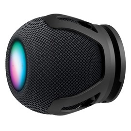 SPORTLINK Compatible with Homepod Mini Mount - Stand with Hiddened Cable Management, Space Saving Accessories for HomePod Mini Mount, No Muffled Sound, Glue Paste or Screw Fixed (Black)