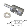 Aluminum Hinge Pin Kit 3/8" Dia. for Continuous Hinge Framed
