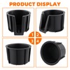 GoaMotors 2pcs Center Console Cup Holder Insert Left Front &