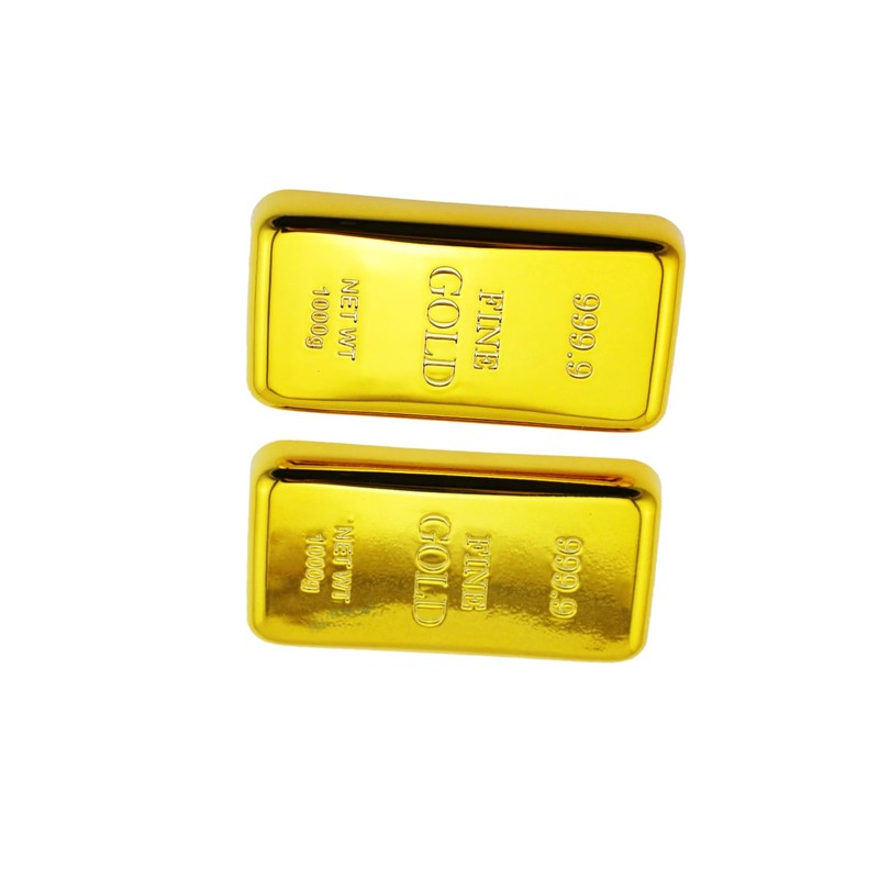 speed mao replica gold bar bullion paperweight paperweight 2 pack