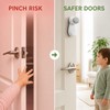 2 Pack Child Safety Door Stopper Anti-Pinch Protector with 3M