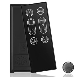 967400-01 Replacement Remote Control for Dyson Pure Cool Link DP01 DP03 TP02 TP03 Purifying fan (with Magnetic/Black）