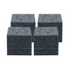 uxcell 24pcs Furniture Pads Square 3/4" Self-stick Non-slip Anti-scratch Felt