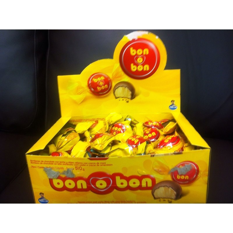 BON O BON Bombones de Chocolate con Leche Rellenos con