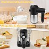 Cordless Hand Mixer, Digital Display 7 Speed Rechargeable Electric Mixer
