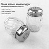 1st Choice Salt and Pepper Shakers with Stainless Tops Set