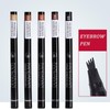 Eyebrow Pen, Reddish Brown eyebrow Pencils, Waterproof Eyebrow Pencils Easy