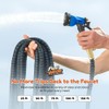 Flexi Hose Expandable Garden Hose with 8 Function Nozzle, 75FT