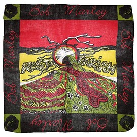 K's Novelties Set of 3 Rastafarian 100% Cotton Bandanna