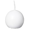 Biedermann 12 Small Ball Candles, White