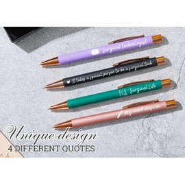 InnoBeta Surgical Tech Gifts for Women, Surgical Technologist Gifts, Ballpoint Pen Set of 4