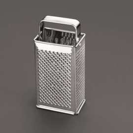 KELOmat square grater, vegetable grater, small, stainless steel