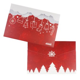 VIVIAN & VINCENT Holiday Gift Packed Soft Lightweight Sheer Fall Winter Christmas Scarf for Women Girls Teens Black Ginger Cookie Tree Reindeer