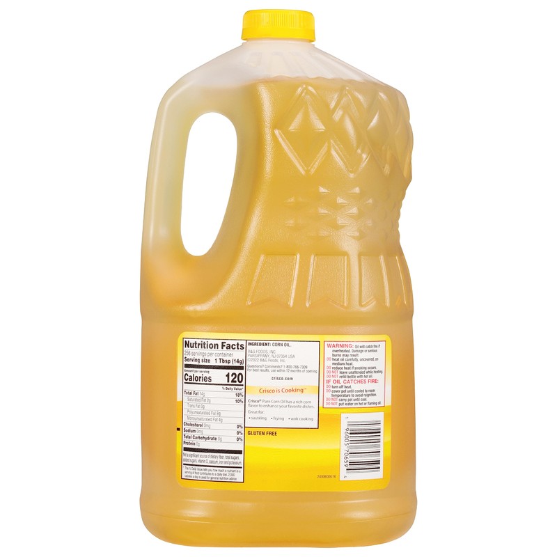 Crisco Pure Corn Oil, 1 Gallon
