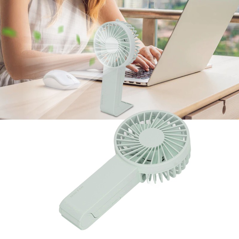 Mini Handheld Fan Foldable Portable Fan USB Rechargeable Fan For