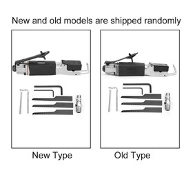 Reciprocating Air Saw, Air Saw/Air File with 3 Saw Blades, Multi-function Pneumatic Reciprocating Body Saw Air Powered Mini Tool Cutting Tool, Shockproof and Non-slip Handle