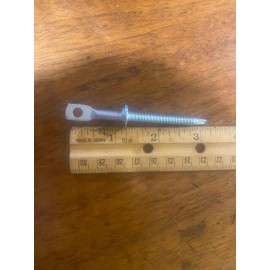 Fastenal Zinc Plated 3.25" Eye Lag Self tapping ceiling  Screw 100 count