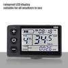 Brushless Controller, Plastic + LCD + Metal Rainproof Durable Silent