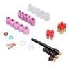 TIG Welding Torch Accessories Glass Cups Gas Lens Chuck Alumina