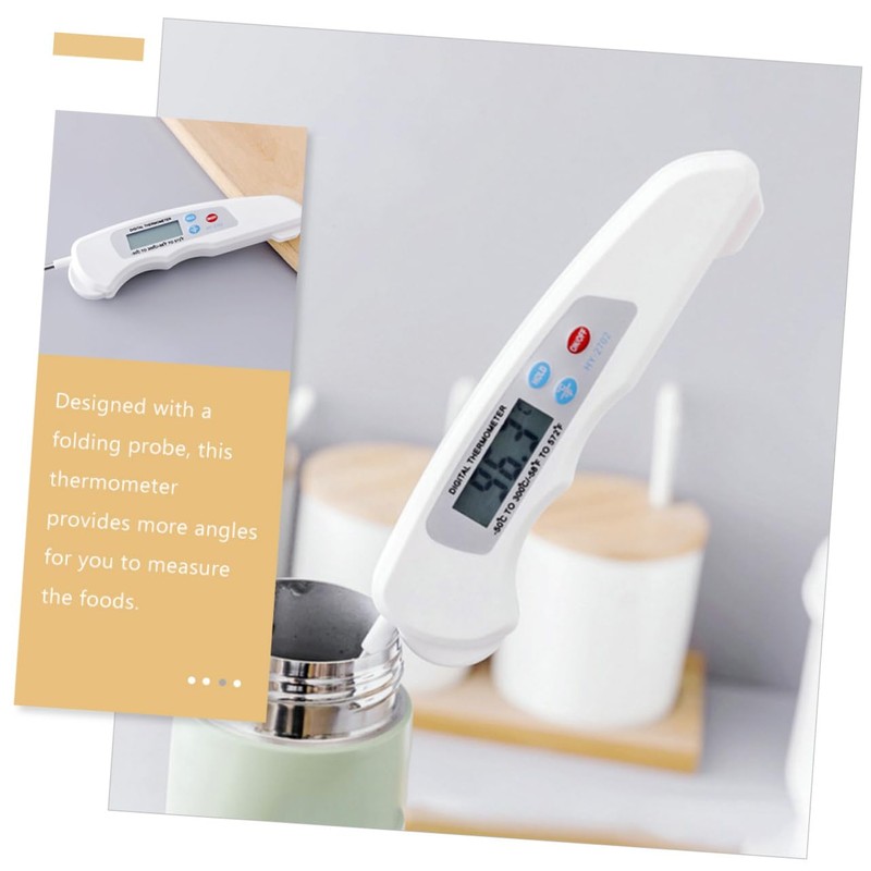 Ciieeo Folding Digital Meat Thermometer Waterproof Probe Accurate Kitchen Food