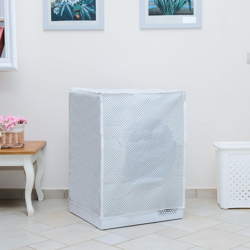 moorg Washing Machine and Dryer Cover Water Resistant Zip Polyester