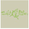 Salt Life Decal Approximately 5.5" Wide X 3" Tall - Green Shark