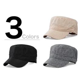 Haberry Work Cap, Plain Work Cap, Stylish, Adjustable, Men's, beige, Free size