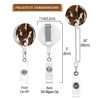 Badge Reels Retractable,Id Badge Holders Retractable,Badge Clips Retractable ID Card