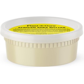 Manteca de karité africana cruda de 8 onzas sin refinar grado A 100% marfil natural puro/blanco de Ghana Manualidades de bricolaje, cuerpo, loción, crema, bálsamo labial, jabón, eczema, psoriasis y marcas elásticas de ayuda