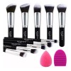 Beakey Set De Brochas Para Maquillaje Beakey, + Esponja +