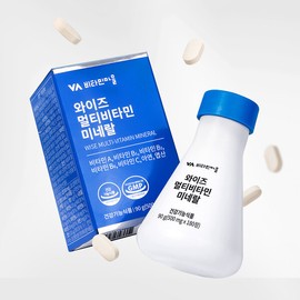 Vitamin Village (현대Hmall)비타민마을 와이즈 멀티비타민 미네랄 2박스 총360정 12개월분 (Hyundai Hmall) Vitamin Village Wise Multivitamin Mineral 2 Boxes Total 360 Tablets 12-Month Supply