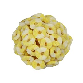 Smarty Stop Mini Sour Gummy Rings Candy GummiRoos (Pineapple, 2.2 Pound (Pack of 1))