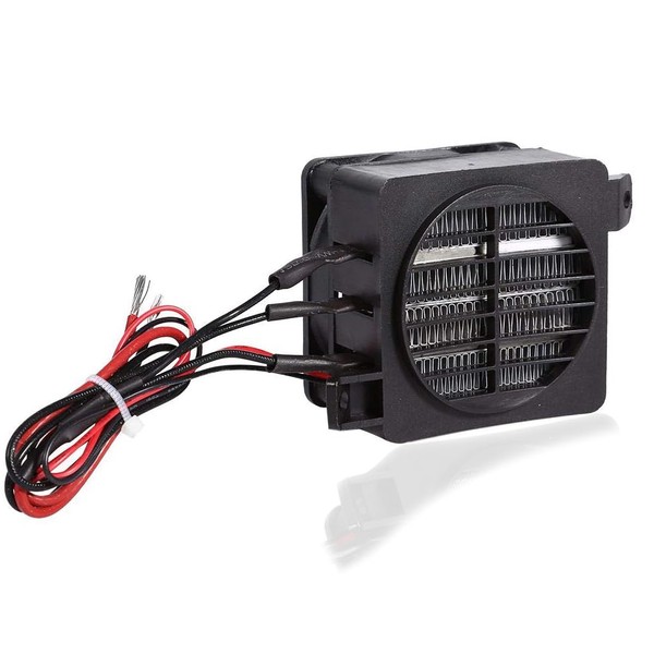 ieron Fan Heater, 12 V 120 W PTC Electric Heater Energy Saving Car Demister Hot Air Fan Defroster Constant Temperature Air Heating Radiator