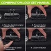 PAWBOSE Fireproof Document Home Safe with Combination Lock, 16x12x5 inch