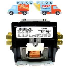 Rheem C147094P05 - Trane American Standard 2 Pole 30 Amp 24 Volt Contactor Relay