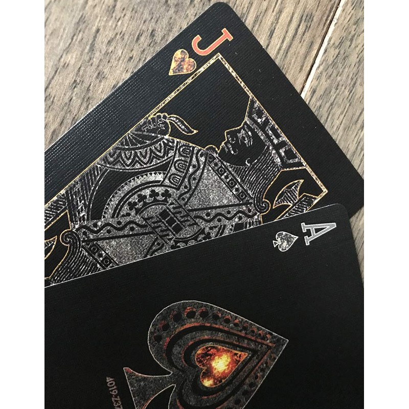 Bicycle Asteroid Playing Cards, Black