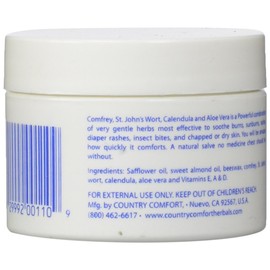 Country Comfort Comfrey Aloe Vera Savvy 1 Oz