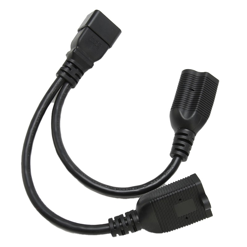 IEC320 C20 to 5 20R 5 20R Power Cord Universal